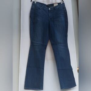 Talbots Flawless Five Pocket Bootcut Dark-wash Jeans. Size 12 W